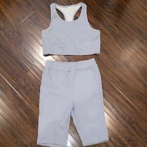 Light Slate Blue Athletic Set